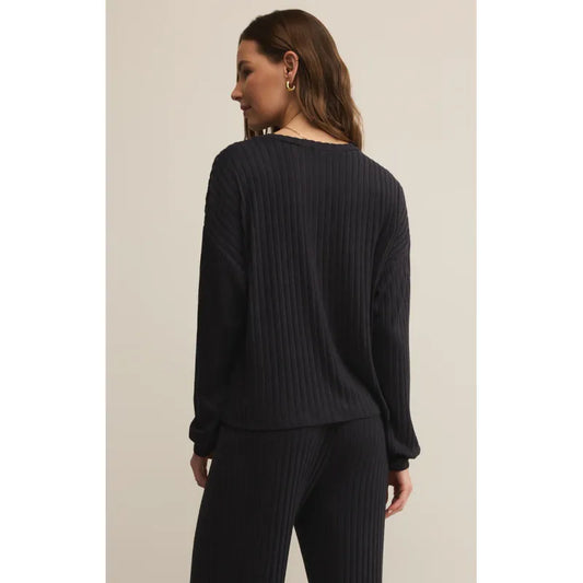Daydream Rib Long Sleeve Top