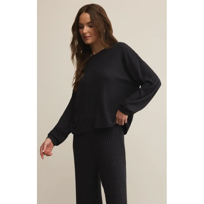 Daydream Rib Long Sleeve Top