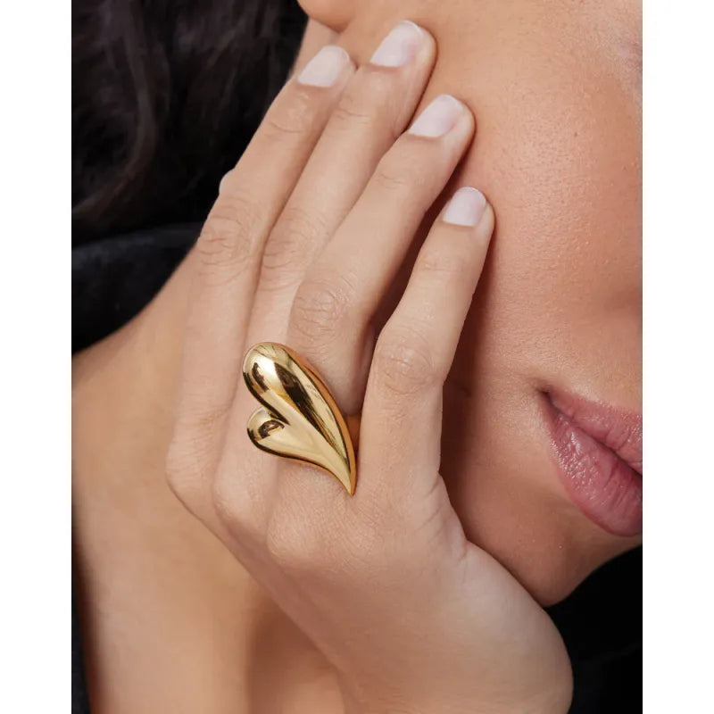 Puffy Heart Ring