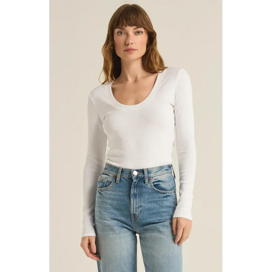 Sirena Rib Long Sleeve Tee
