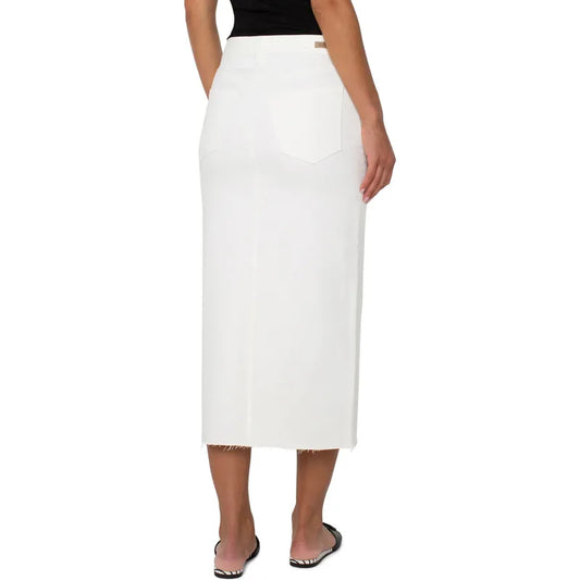 Front Slit Maxi Skirt