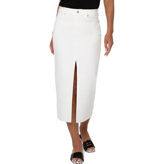 Front Slit Maxi Skirt