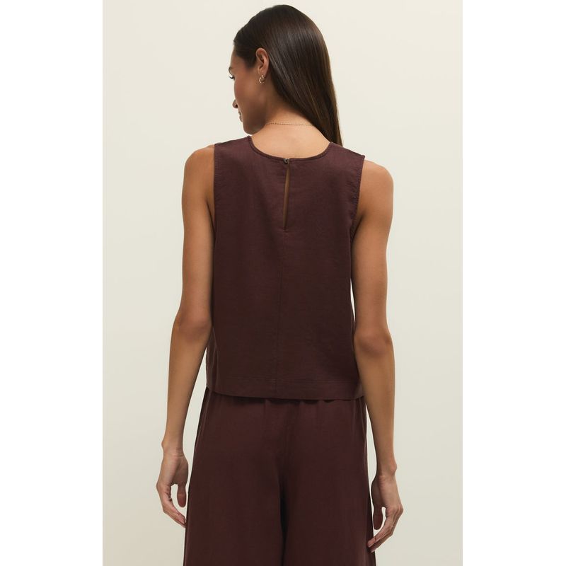 SLOANE LINEN TOP S26