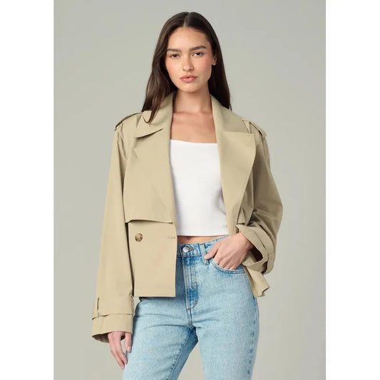 Liz Cropped Trench